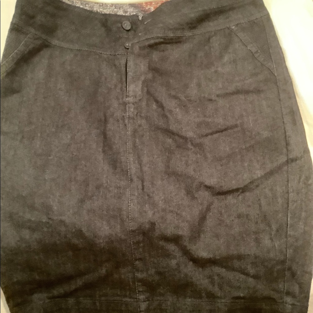 One5One Cotton/Polyester Twill Skirt Size L